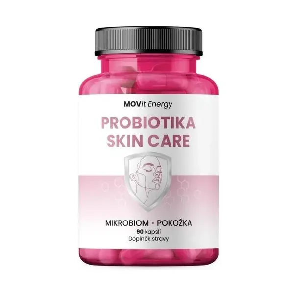 MOVit Probiotika Skin care 90 kapslí
