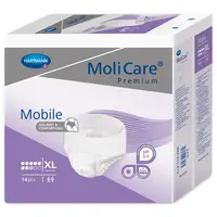 Molicare Mobile navlékací kalhotky 8 kapek XL boky 130-170cm 2421ml 14ks