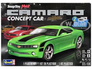 Level 3 Snap Tite Max Model Kit Chevrolet Camaro Concept Car 1/25 Scale Model by Revell