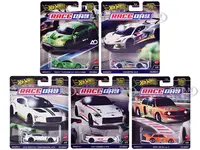 "Race Day" 5 piece Set "Car Culture" 2024 Series D Diecast Model Cars by Hot Wheels