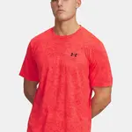 Pánské tričko Under Armour UA Tech Tee Pixelate-RED - Pánské