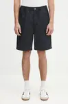 Kraťasy Norse Projects Ragnar Fine Broken Twill Shorts pánské, tmavomodrá barva, N35.0620.7004