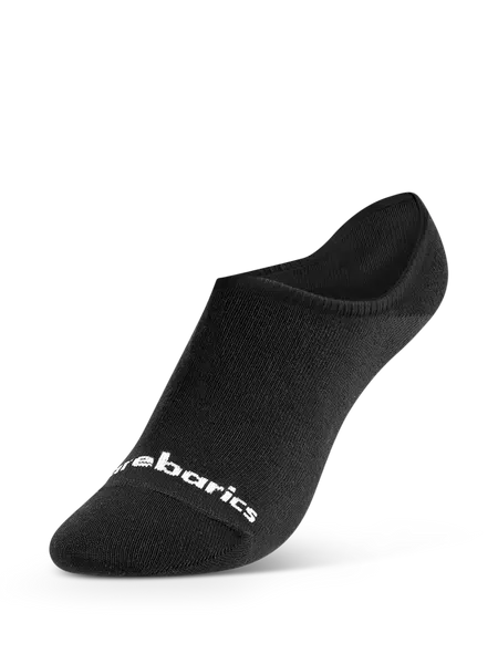Barebarics - Barefoot Socks - No-Show - Black