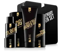 Pánská dárková sada pro péči o tělo Angry Beards Legendary Jack Saloon Set (AB-STO26-028JS-000-2437) + dárek zdarma