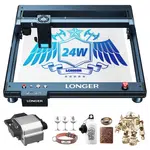 LONGER Laser B1 20W Laser Engraver Cutter 4-core Laser Head 22-24W Output Power 450 x 440mmÂ Engraving Area