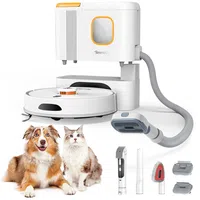 Teendow D20S MAX+ 2in1 Robot Vacuum Cleaner & Pet Grooming Tool