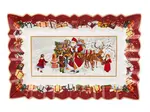 Obdélníková desingová mísa s motivem Santa Clause, 35x23x3.5 cm, kolekce Toy's Fantasy - Villeroy & Boch