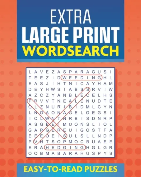 Extra Large Print Wordsearch - Eric Saunders