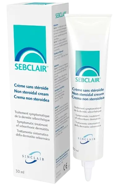 SEBCLAIR Krém dermálny pri seboreickej dermatitíde 30 ml