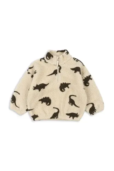 Dětská bunda Konges Sløjd JODY TEDDY HALF ZIP GRS