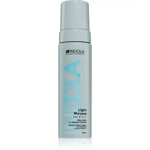 Indola Light Mousse pěna na vlasy pro přirozenou fixaci 200 ml