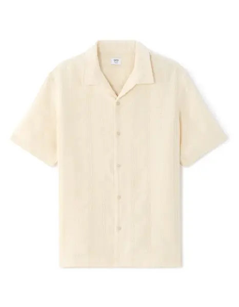 Celio košile s kubánským límcem