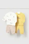 Mayoral Newborn teplákový set kojenecký bavlněný s elastanem