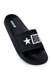 Pánské pantofle Big Star Contrast logo