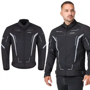 Letní pánská moto bunda W-TEC Mirelio černo-šedá M