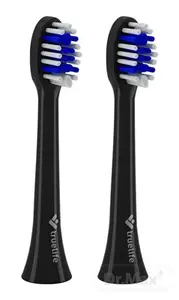 TrueLife SonicBrush Compact-series heads Whiten black 2 pack