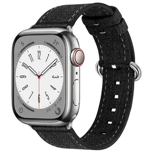 BStrap Denim remienok na Apple Watch 38/40/41mm, black