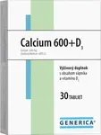GENERICA Calcium 600+D3