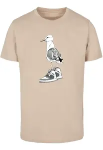 Pánské tričko Seagull Sneakers - pískové