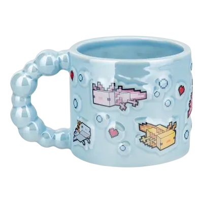 Minecraft hrnek Axolotl