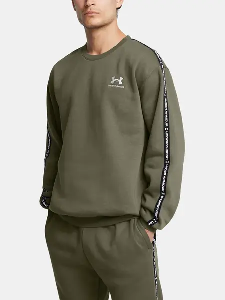 Under Armour Pánská mikina UA Icon Fleece Crew Taping - Pánské