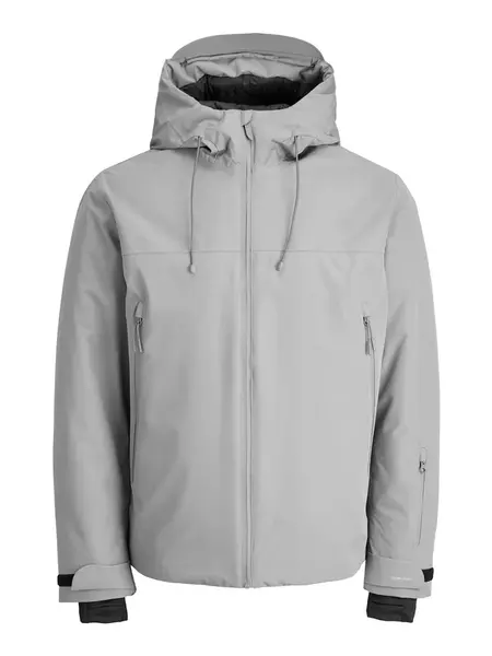 JACK & JONES Prechodná bunda 'JCOFUSION'  sivá