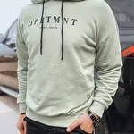 Pánská mikina s potiskem Barva olivová DSTREET