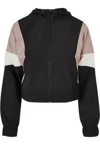 Urban Classics Prechodná bunda  telová / čierna / biela