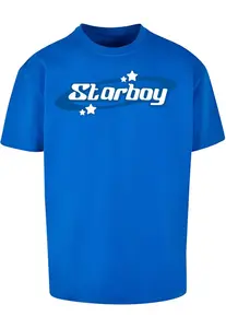 9N1M SENSE Tričko 'Starboy 2'  modrá / tmavomodrá / biela