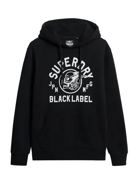 Superdry & Co Mikina  čierna / biela