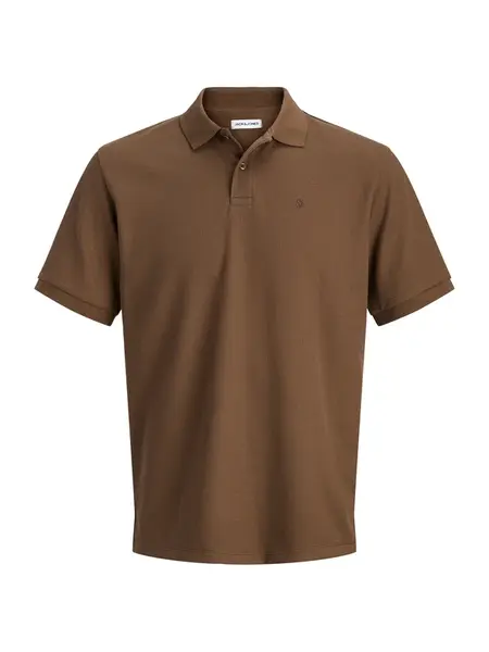 JACK & JONES Tričko 'JJEAustin'  hnedá