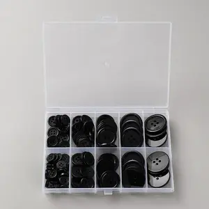 100Pcs 2-Hole Resin Buttons