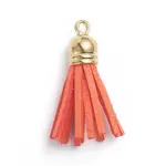 Faux Suede Cord Tassels Pendant Decorations