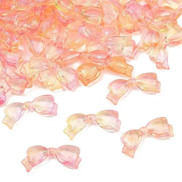 Two-Tone Transparent Acrylic Beads