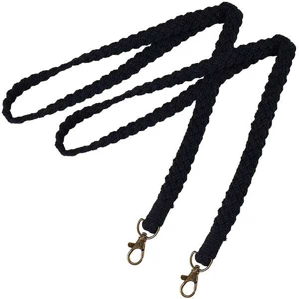 2Pcs Polyester ID Card Cell Phone Lanyard