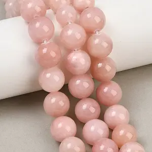 Natural Mashan Jade Graduated Beads Strands