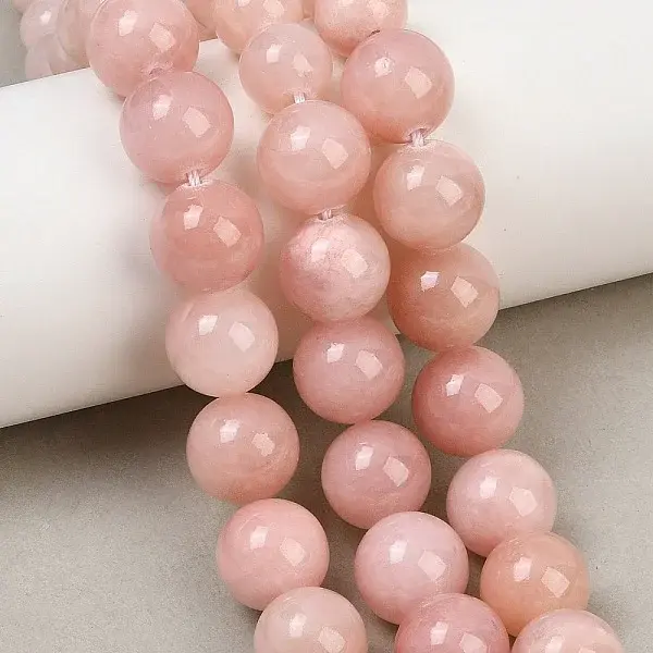 Natural Mashan Jade Graduated Beads Strands