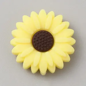 Daisy Silicone Beads