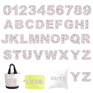 36Pcs 3 Bags Polyester Clothing Patches