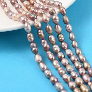 Natural Cultured Freshwater Pearl Beads Strands
