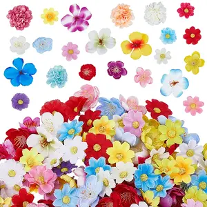 200Pcs 4 Styles Cloth Artificial FLower