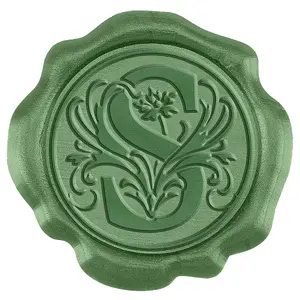 50Pcs Adhesive Wax Seal Stickers