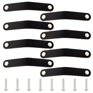Cattlehide Cabinet Door Drawer Handle Strap