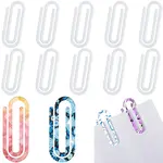 10Pcs Sublimation Blank Thermal Acrylic Paper Clips