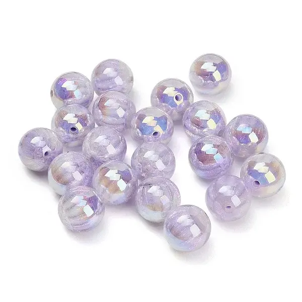 UV Plating Opaque Resin & Glitter Powder Beads