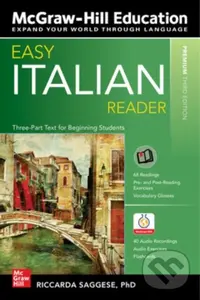 Easy Italian Reader, Premium Third Edition - Riccarda Saggese