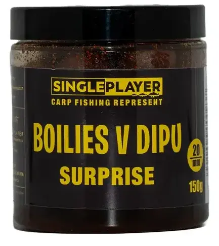Singleplayer boilies v dipe surprise 150 g 20 mm