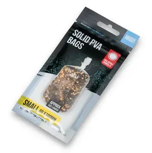 Nash pva vrecká solid pva bags slow melt - small