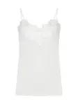 SOAKED IN LUXURY Top 'CLARA'  biela