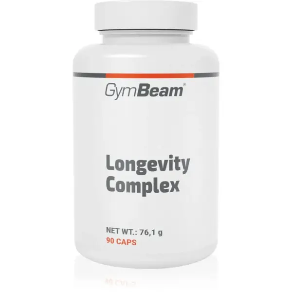 GymBeam Longevity Complex kapsle pro udržení vitality 90 cps